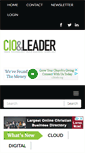 Mobile Screenshot of cioandleader.com